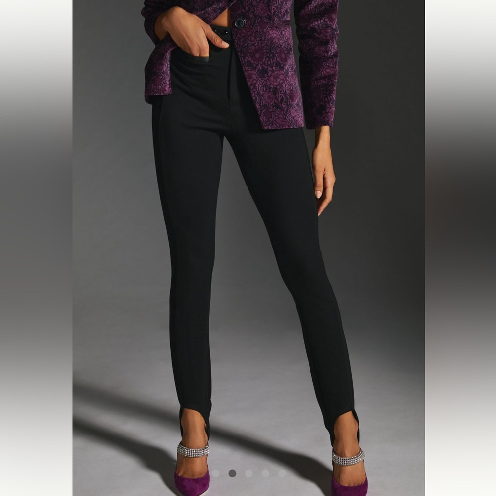 Anthropologie Maeve Stirrup Riding Leggings